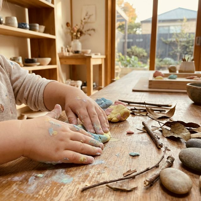 幼児工作あそび